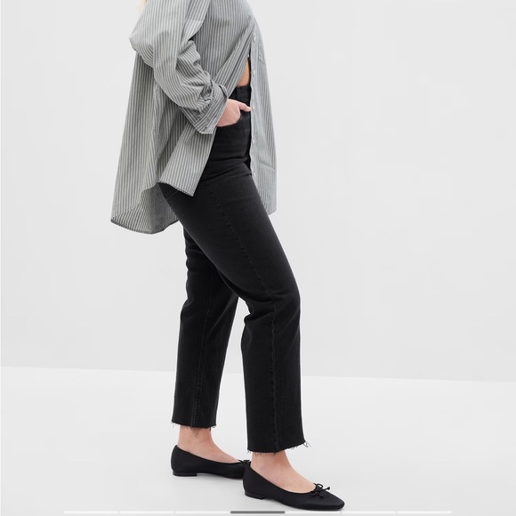 Gap Straight Leg High Waisted Jeans - Size 8/29 - Picture 4 of 16